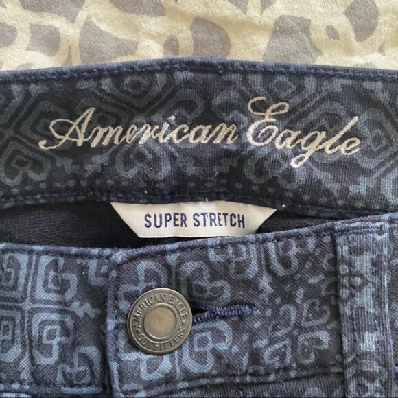 American Eagle Outfitters Tribal Print Jeggings - Sz 10 - Picture 12 of 12